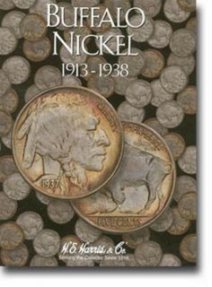 HARRIS Buffalo Nickel 1913 1938 Folder Album 2678