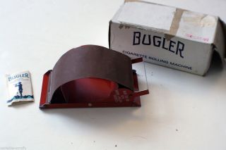 Bugler Vintage Cigarette Rolling Machine 1940s packing Papers Brown 