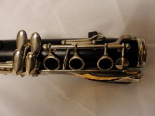 buffet crampon r13 nickle plated bb professional clarinet