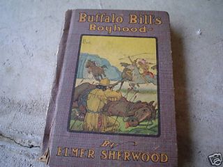 Old Book Buffalo Bills Boyhood by Elmer Sherwood