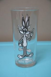 Collectible Vintage Pepsi Warner Bros Bugs Bunny Drinking Glass 