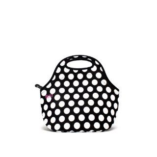 Built NY Lunch Tote Big Dot Black and White Gourmet Getaway Sandwich 