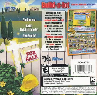 Build A Lot Real Estate Simulator PC Game New $2 SHIP 811930104047 