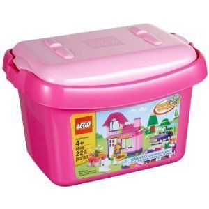 Lego Legos Pink Building Blocks Brick Toy Set For Girls w 