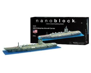   Aircraft Carrier Nanoblock Non Lego Building Block Construction