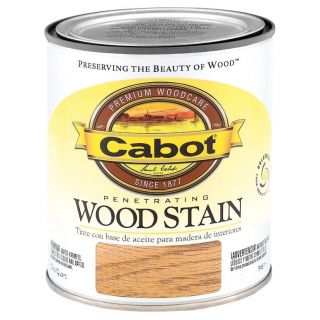Cabot Stain 144 8123 Qt 1 Quart Colonial Maple Interior Oil Wood Stain 