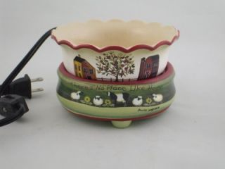 Candle Tart 2 in 1 Combo Warmer 333 Farm Great for Yankee or Scentsy 