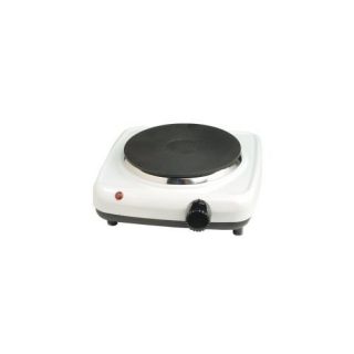 New Single White Cast Electric Burner Kitchen Cooking Stove Free 