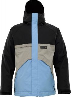 New 2012 Mens Burton Poacher Snowboard Ski Jacket Blue 23 Colorblock 