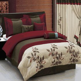   Polyester Comforter Sets Matching Curtains Available 8 Styles