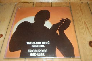 ERIC BURDON AND WAR THE BLACK MAN S BURDON 2 LP USA 1970 RARE