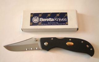 Busfield Design Berreta Large 8 inch Lock Blade Knife G10 Seki Japan 