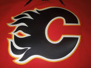 Reebok Calgary Flames Team Issued Edge 2 0 Authentic home Jersey 58 60 