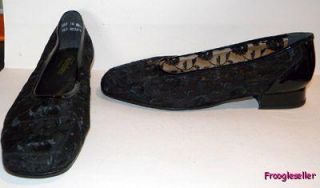 California Magdesians Womens Low Heels Shoes 14 WW Blk