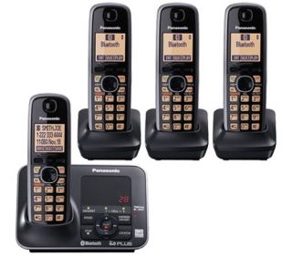 Panasonic KX TG7624SK DECT 6 0 Cordless Phone 885170033047