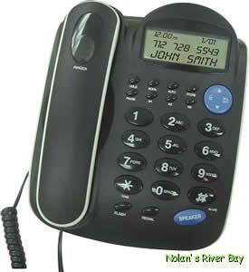 Emerson Caller ID 40dB Amplified Phone with Speakerphone Desk or Wall 