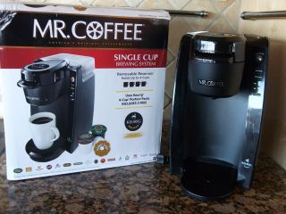 MR COFFEE BVMC KG5 POWERED BY KEURIG BREWING TECH SINGLE SERVE COFFEE 