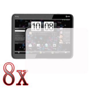 c7 8x Clear LCD Screen Protector Film Guard For HTC Jetstream 10 1 