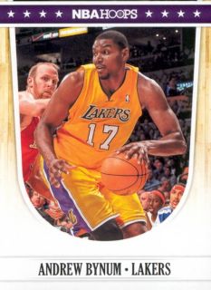 2011 12 Panini NBA Hoops #99 Andrew Bynum Los Angeles Lakers