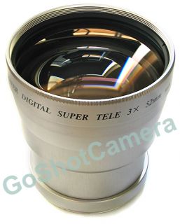 3X Telephoto Lens for Sony Camcorder HDR SR11 HDR SR 12