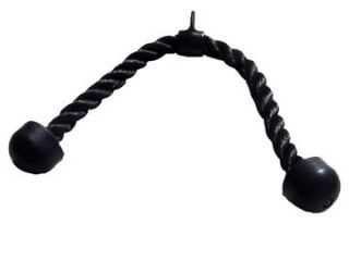 gym cable attachment triceps pressdown rope msrp $ 33 99