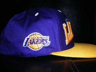   Angeles Lakers Adjustable Snapback Hat cap OSFA bryant bynum jersey