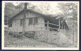 TN, Byrdstown, Tennessee, RPPC, Sunset Dock Cottage, No Z 542
