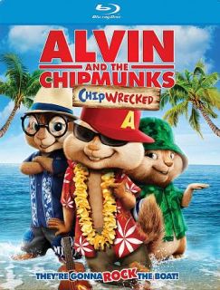 ALVIN AND THE CHIPMUNKS CHIPWRECKED BLU RAY DVD AND DIGITAL COPY