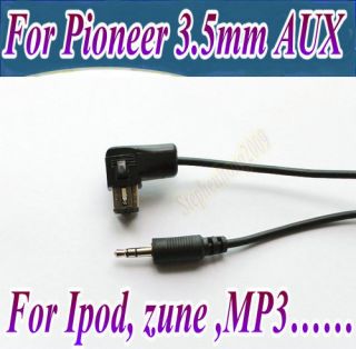 Pioneer 3 5mm Aux Adapter Cable for Zune  iPod CD RB10 CD RB20 