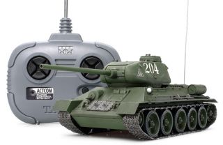 48208 Tamiya 1 35 R C Russian Soviet T 34 85 Medium Tank Full Set 4 