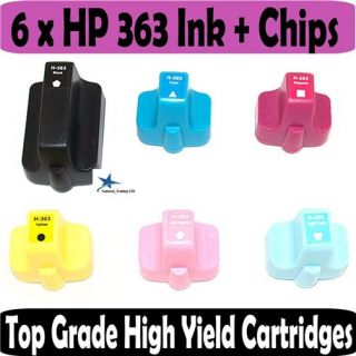   hp 363 compatible ink cartridge for photosmart 8250 c5180 c6180 c6280