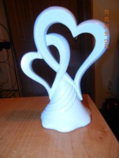  2 Hearts Intwined Cake Topper