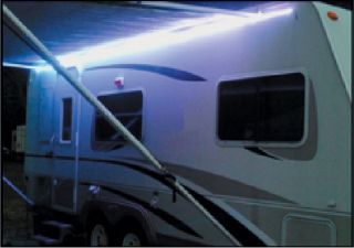 RV Awning Patio Programmable LED Light Strip with Remote Control