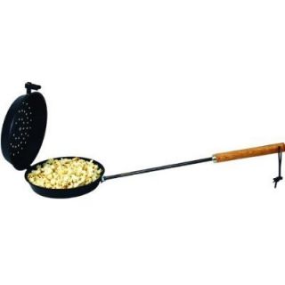 Camp Fire Outdoor Non Stick Popcorn Popper Camping Cookware Sporting 