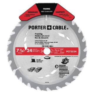 PORTER CABLE 7 1/4 24T framing blades PC72524