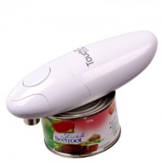   One Touch Battery Operated Electric Can Opener Kitchen Utensil