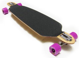  Drop Through Down Complete Longboard Canadian Maple Skateboard
