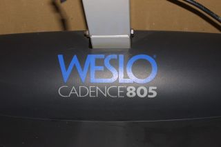  Weslo Cadence 805 Treadmill