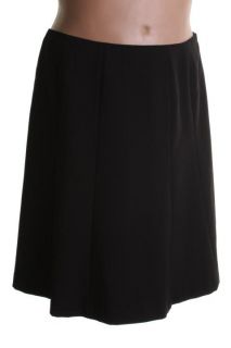 Calvin Klein New Modern Essentials Black Gored A Line Skirt Petites 