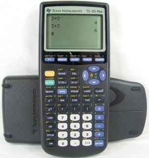 Texas Instruments TI 83 Plus Graphic Calculator
