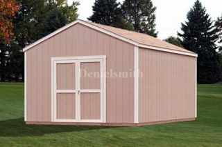 12x12 Barn Storage Shed Plans Buy It Now Get It Fast