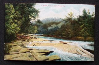 1908 Paint Creek Johnstown PA Cambria Co Postcard