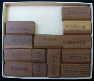 Vintage 1928 The Flying Wood Puzzle Game Pat Appl