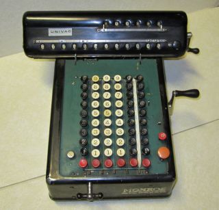 Vintage Monroe Adding Machine Calculator Manual