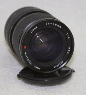 Canon FD Mount 28 70mm F4 Macro Zoom Lens by Tokina Japan Good Cond 