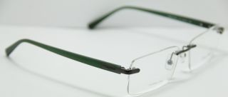 New Calvin Klein eyeglasses CK 7285 033 Gunmetal Rimless Frame 