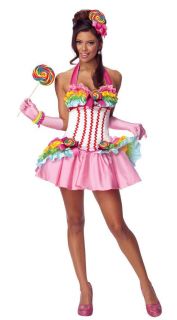 Adult Sexy Birthday Cake Lollipop Candy Sweet Buns Sweetheart Costume 