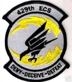 USAF 429th Electronic Combat Sqn 429th ECS EF 111 Patch