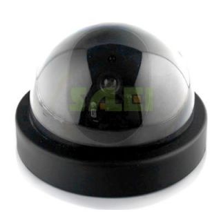 LED Dummy Simulated Security Dome CCTV Camera Fake Mock