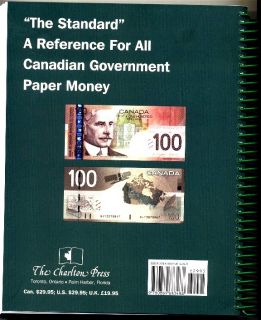 Canada Book 2012 Charlton Catalog Government Paper Money 24th Ed New 